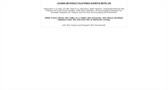 Desktop Screenshot of nudistone.com